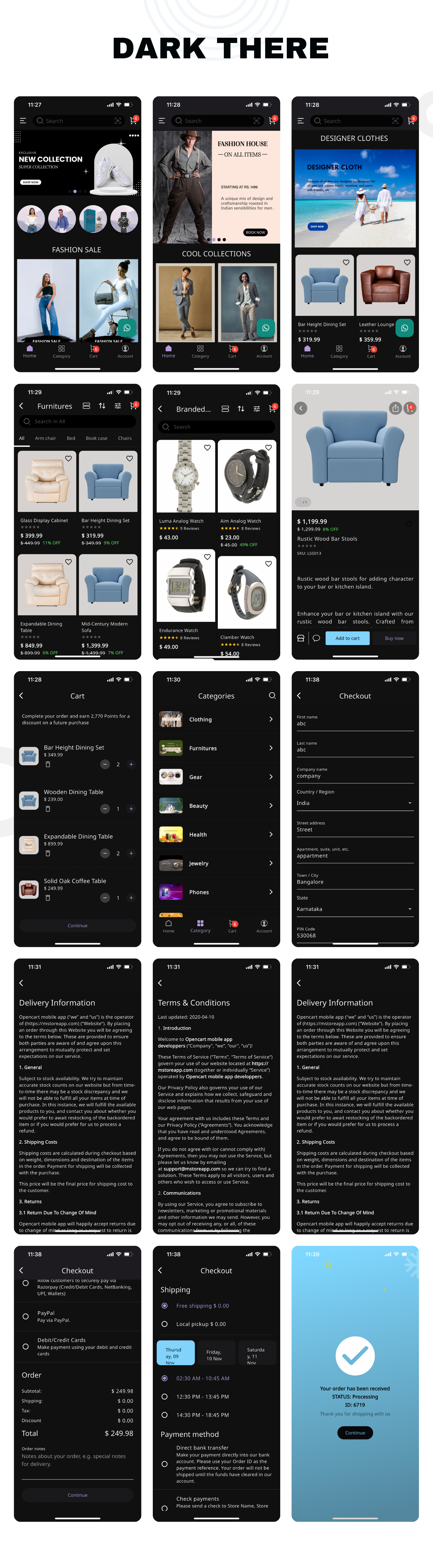 Flutter Multivendor Mobile app for WooCommerce - 11